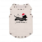 Dachshund Through The Snow Christmas Family Matching Pajamas Set