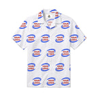 Custom Business Logo Hawaiian Shirt Live Preview Mens Camp Shirt