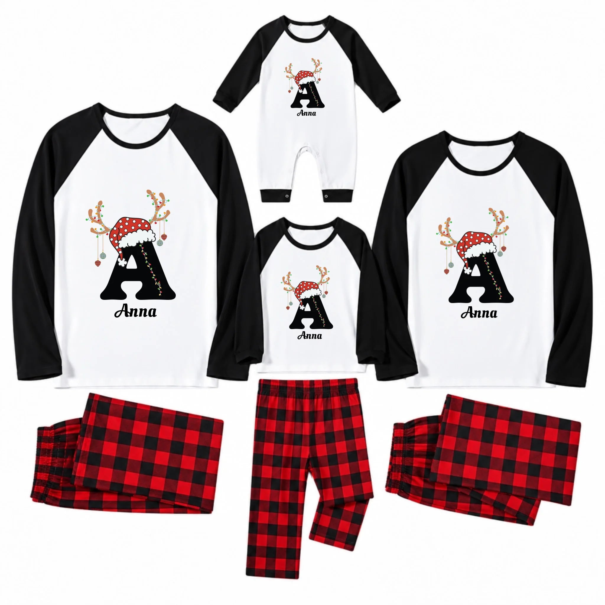 WhiteGreen Plaid