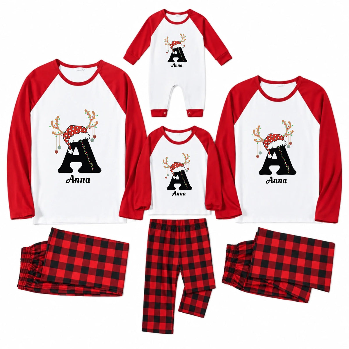 WhiteGreen Plaid