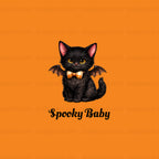 Spooky Black Cat Halloween Family Matching Pajamas